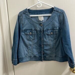 Torrid denim jean jacket sz 3
